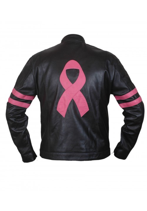 Men's Retro Breast Cancer Jacket